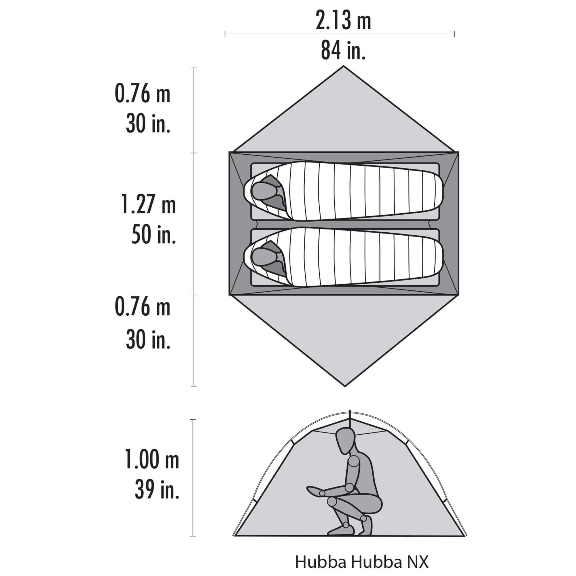 Hubba Hubba NX V7 2 Person Tent