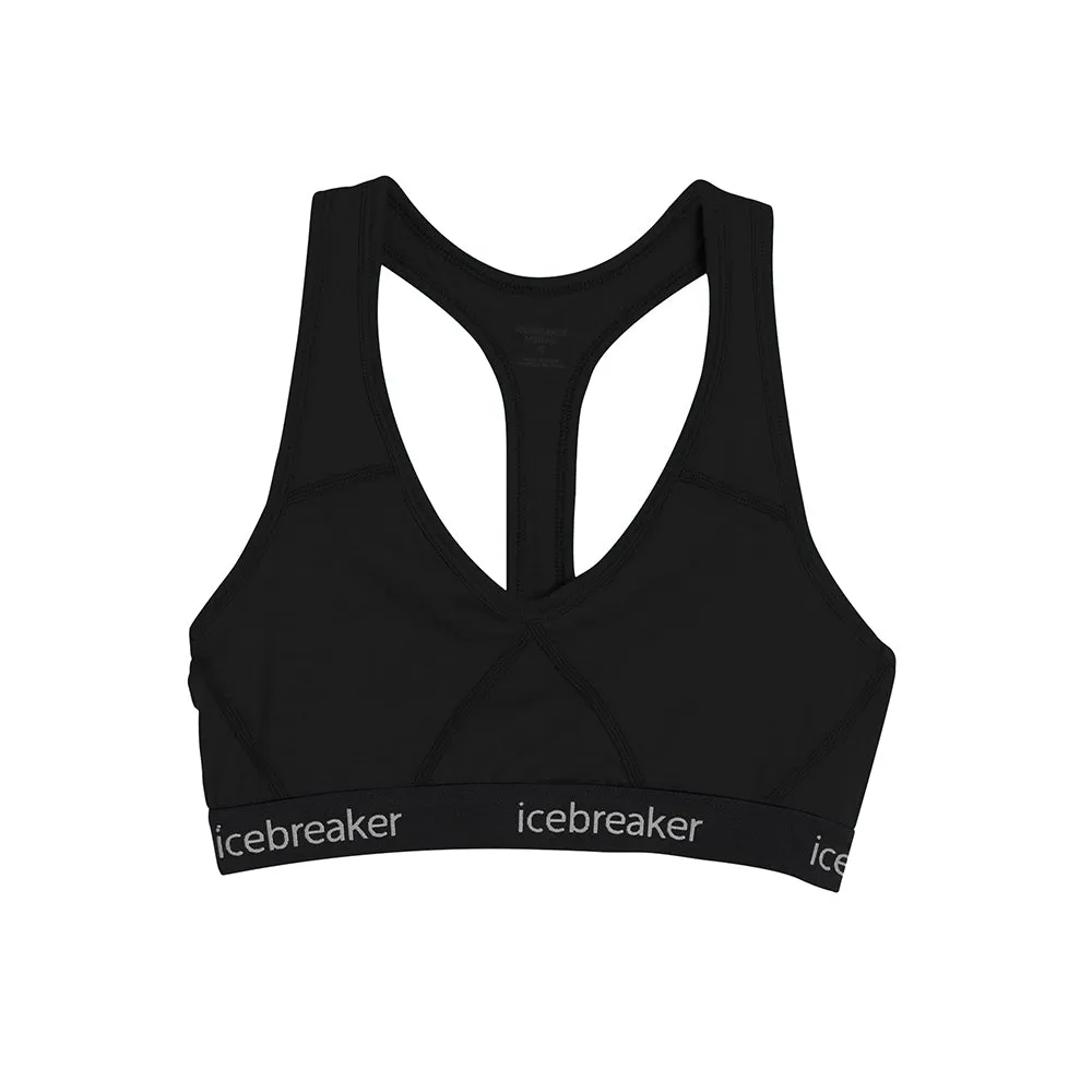 icebreaker Merino Undergarment Women's Sprite Racerback Bra - Black