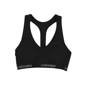 icebreaker Merino Undergarment Women's Sprite Racerback Bra - Black