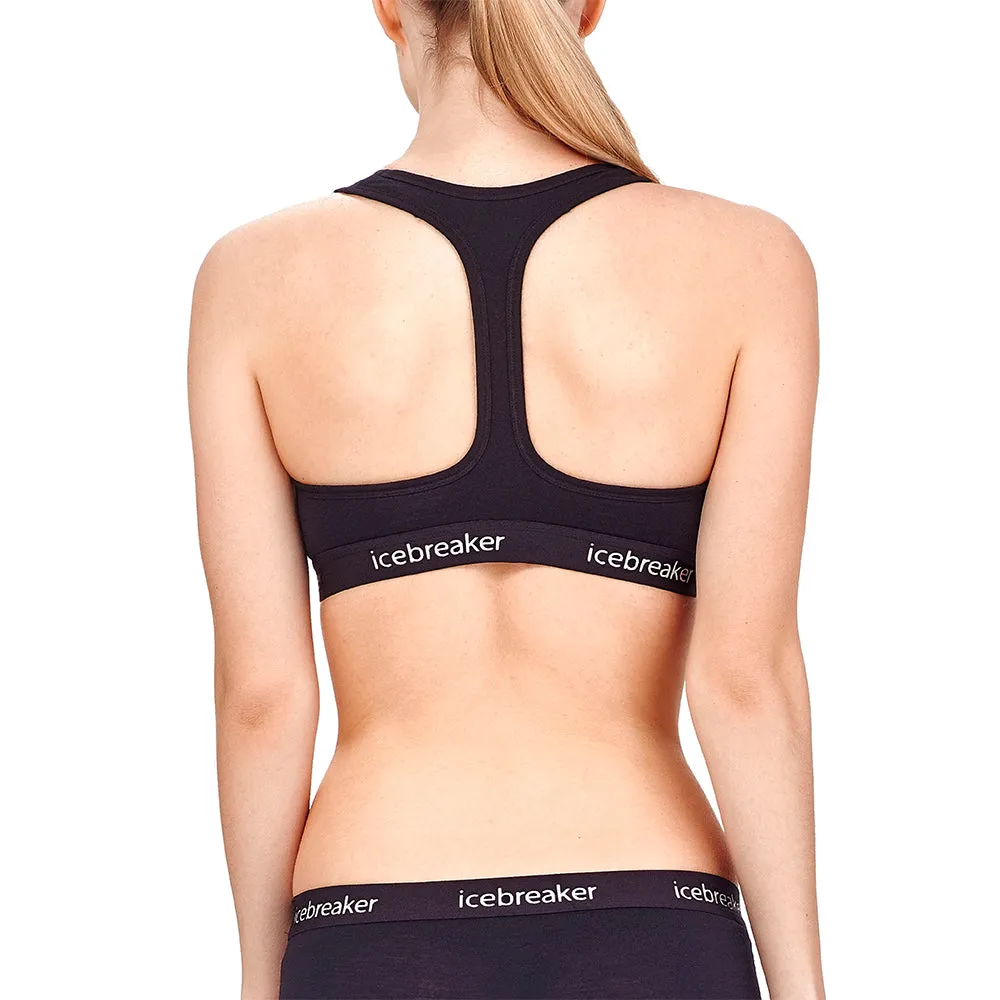 icebreaker Merino Undergarment Women's Sprite Racerback Bra - Black