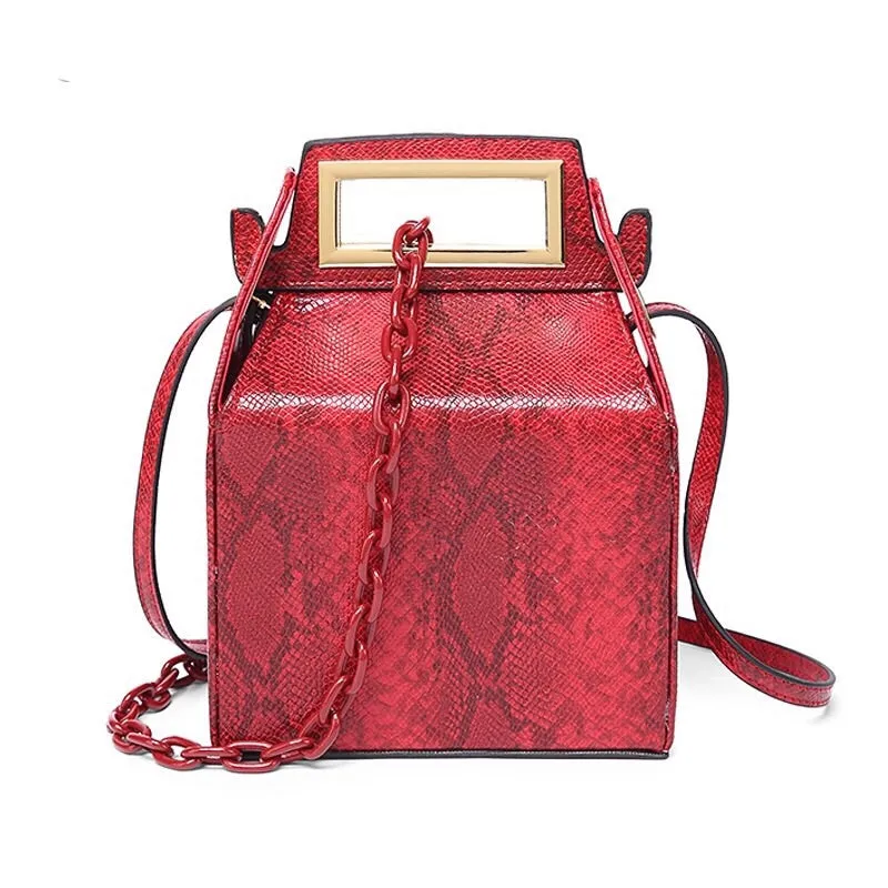 Jayde Snakeskin Bag