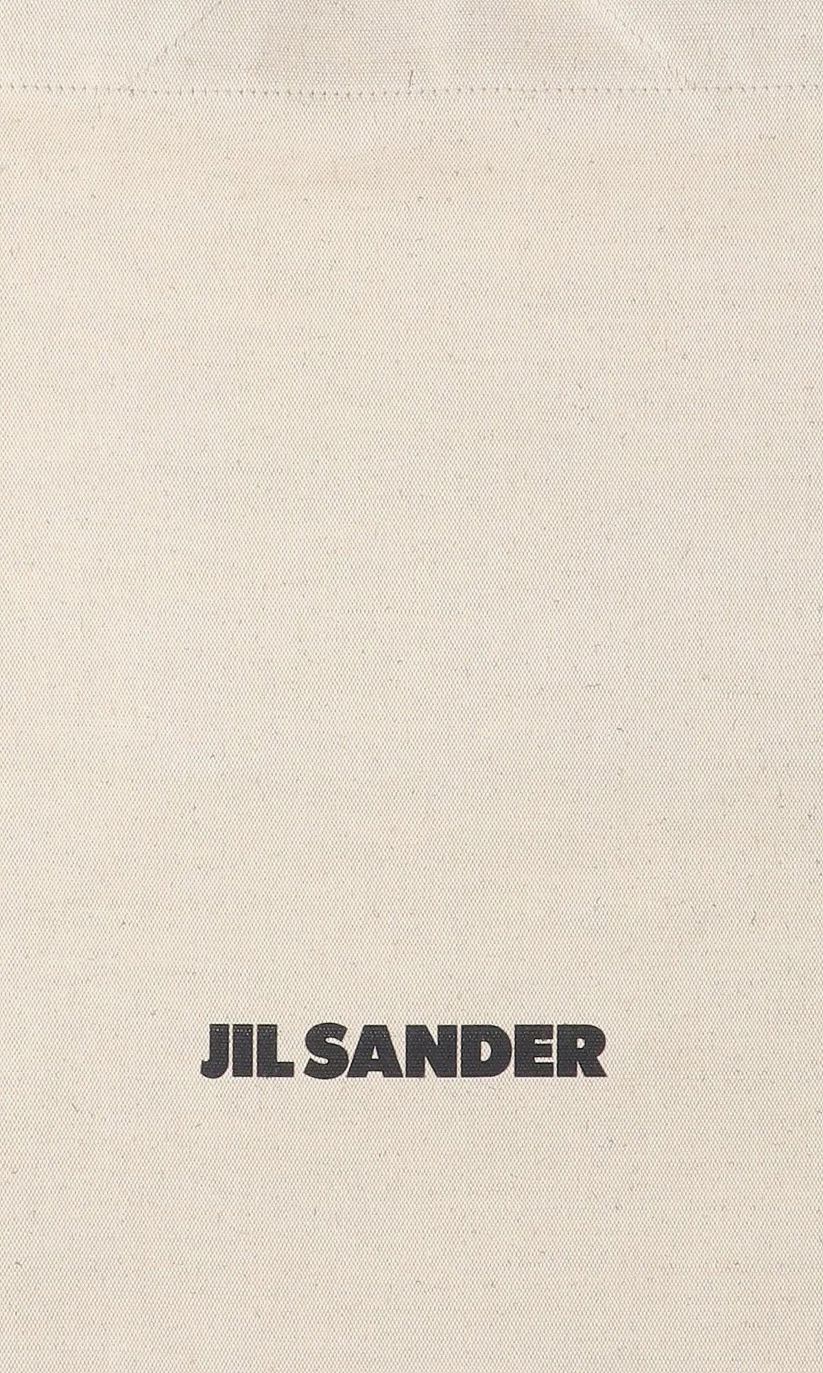 Jil Sander Logo Printed Top Handle Tote Bag