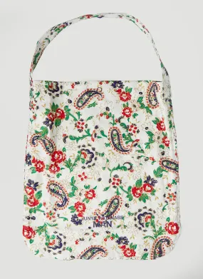 Junya Watanabe Paisley Printed Tote Bag