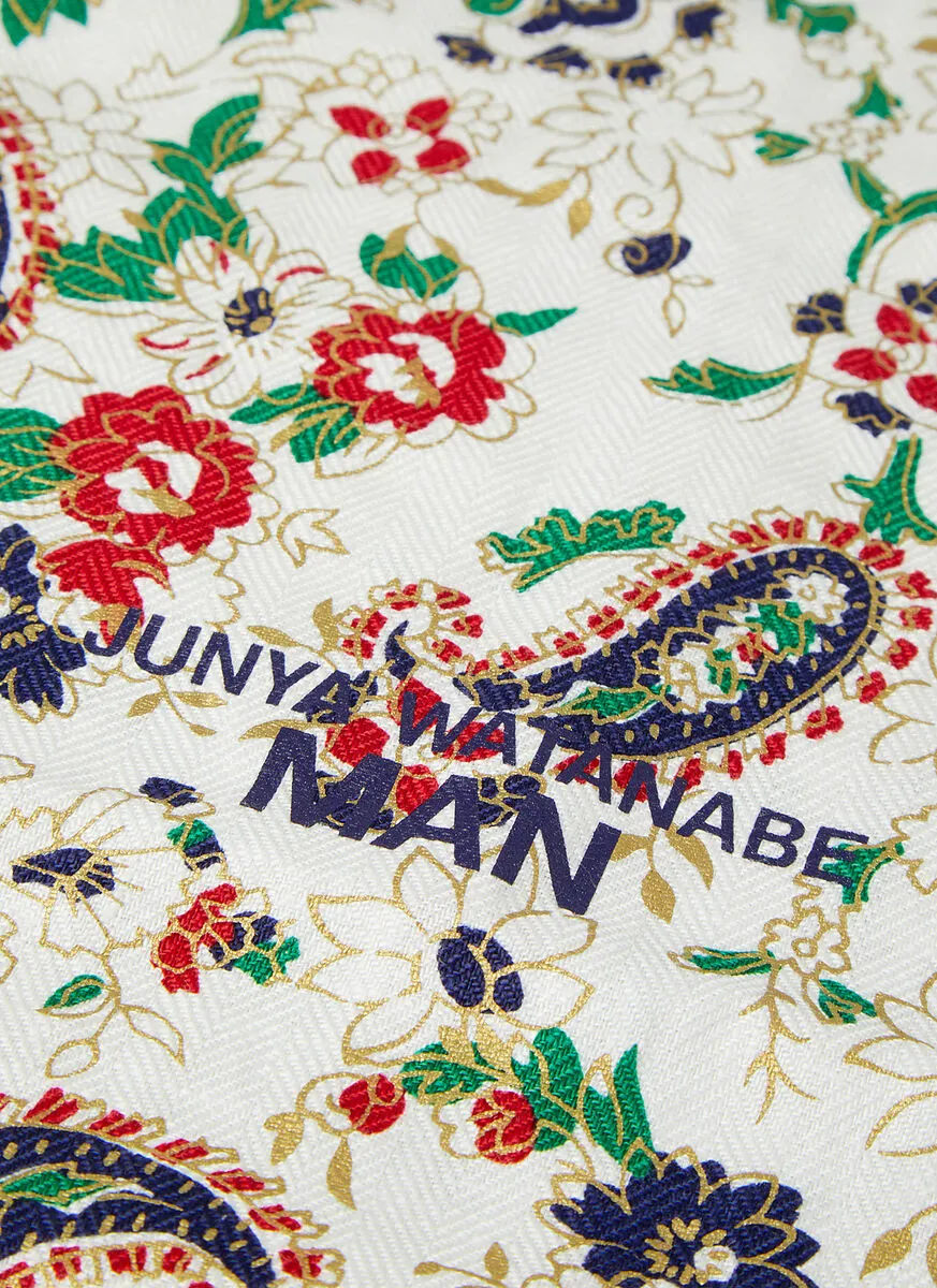 Junya Watanabe Paisley Printed Tote Bag