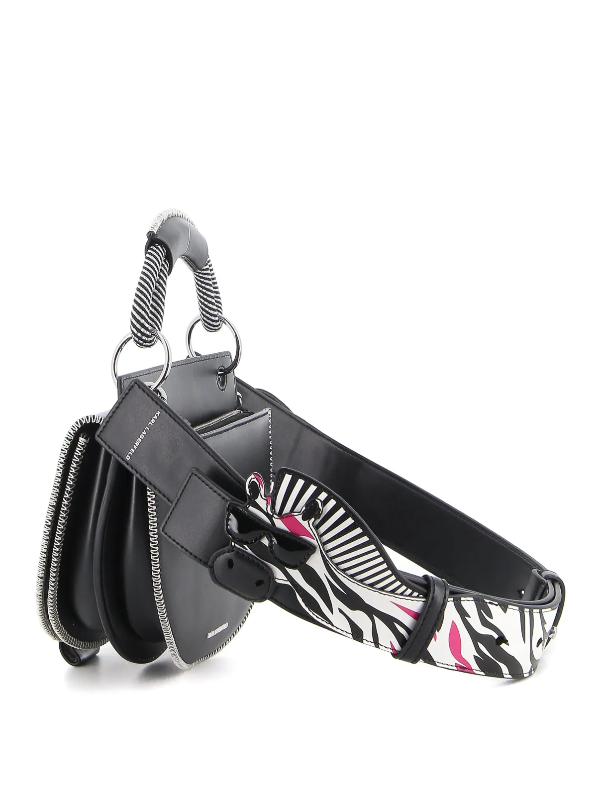 Karl Lagerfeld K/Karlimals Zebra Shoulder Bag