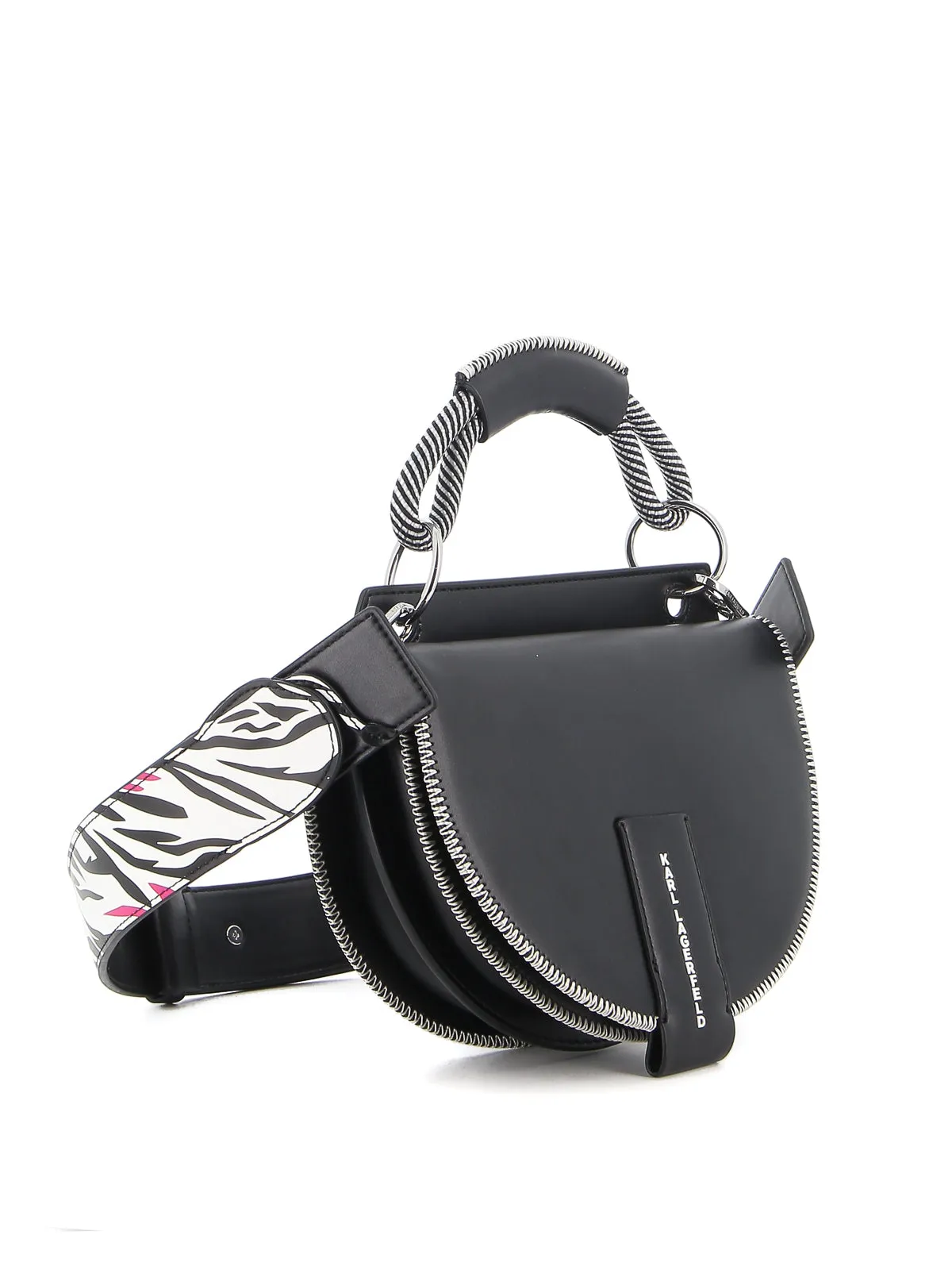 Karl Lagerfeld K/Karlimals Zebra Shoulder Bag