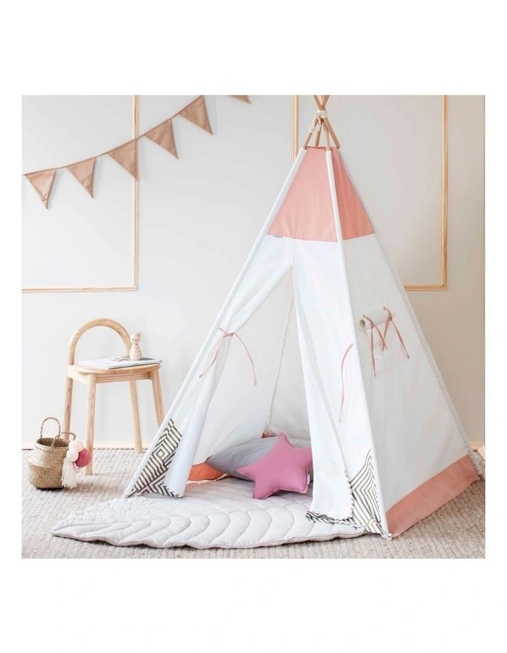 Kids Teepee Play Tent  Pearl Rose