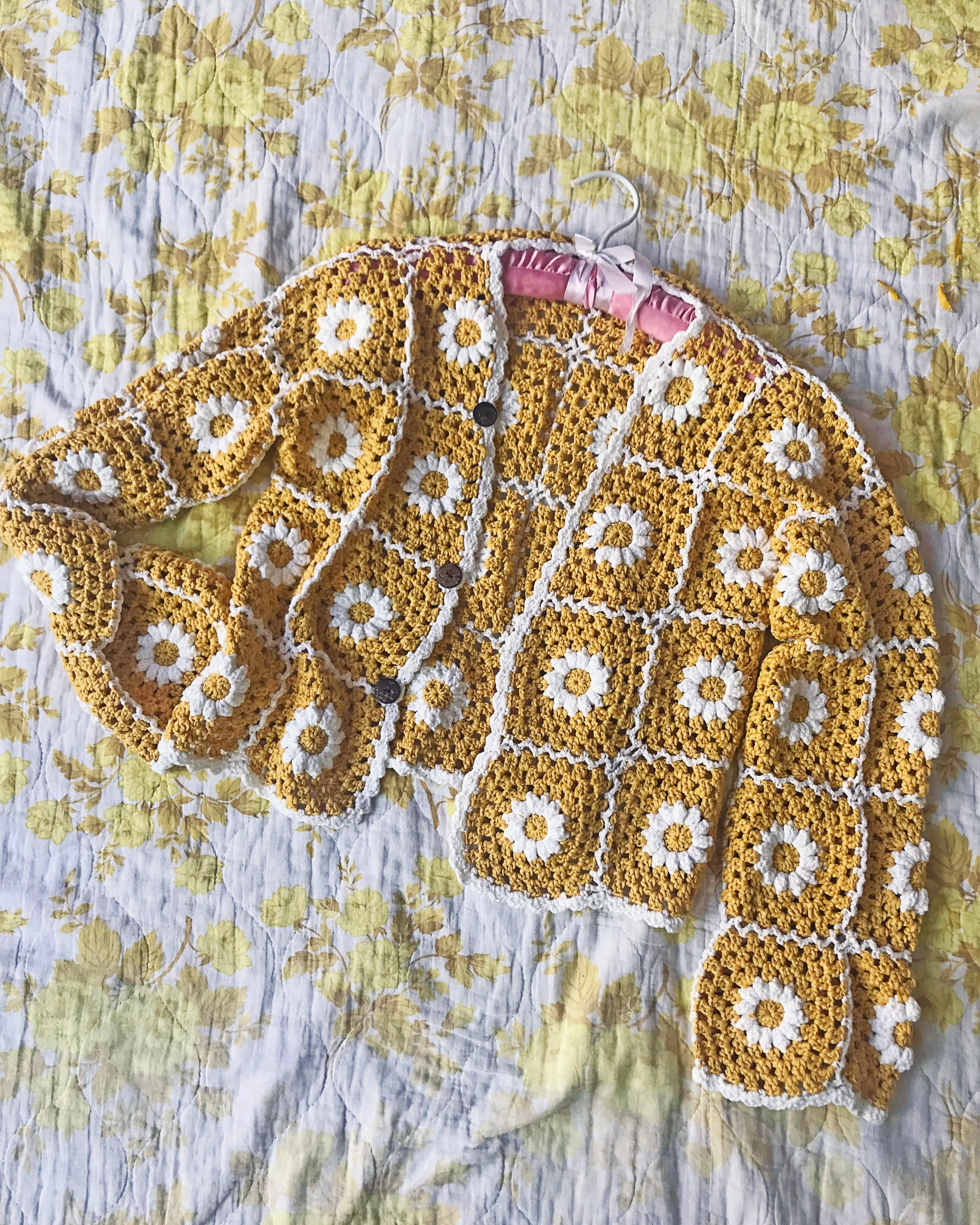 Knit Granny Square Jacket