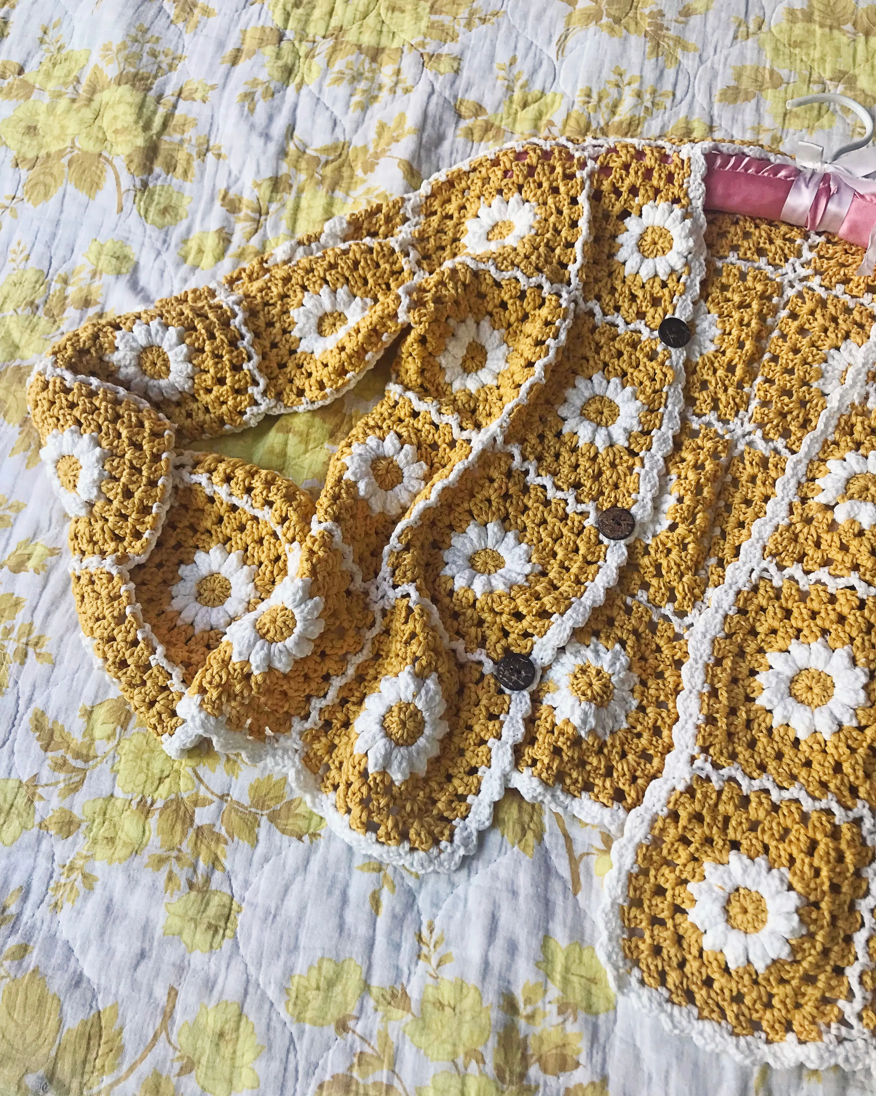 Knit Granny Square Jacket