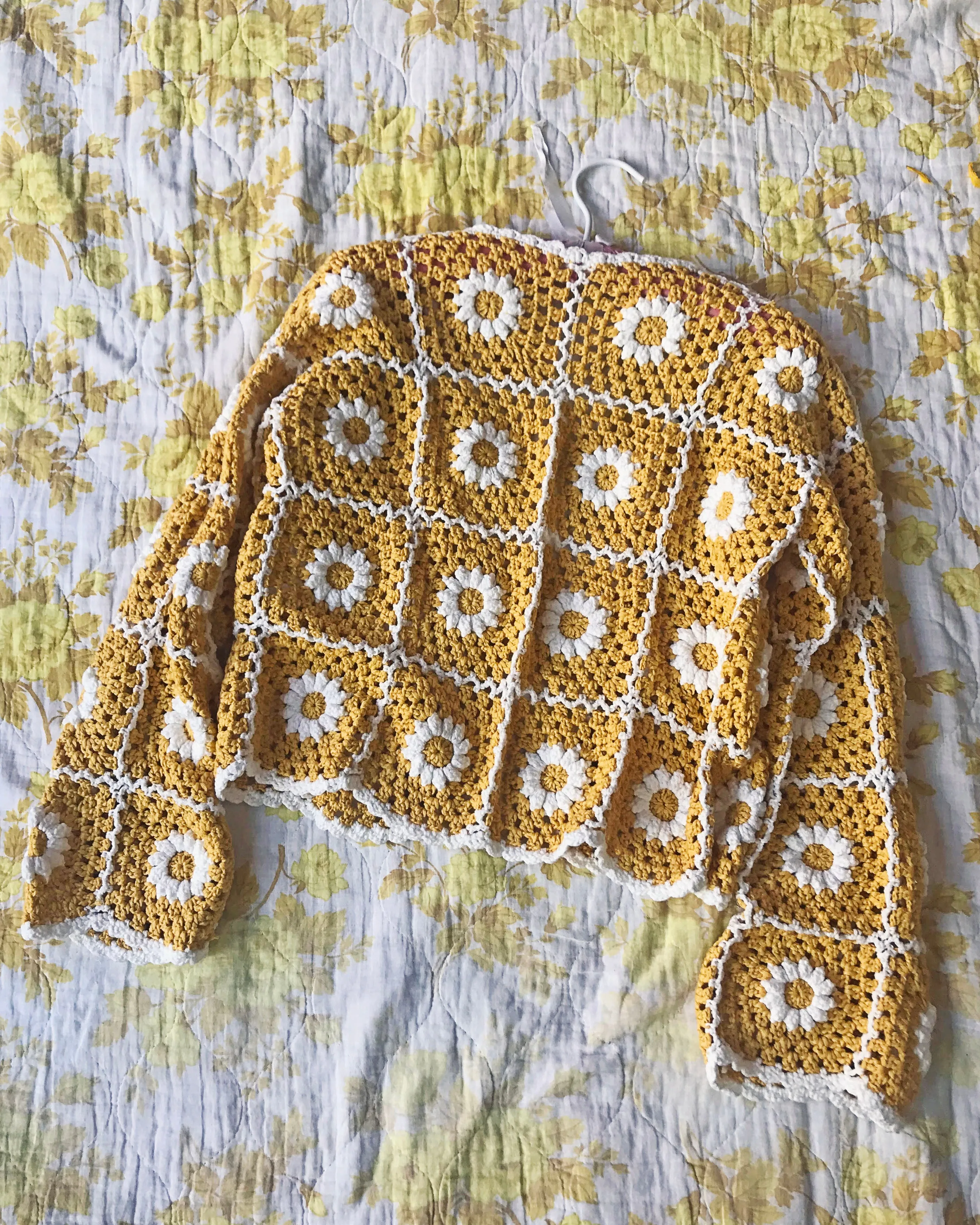 Knit Granny Square Jacket