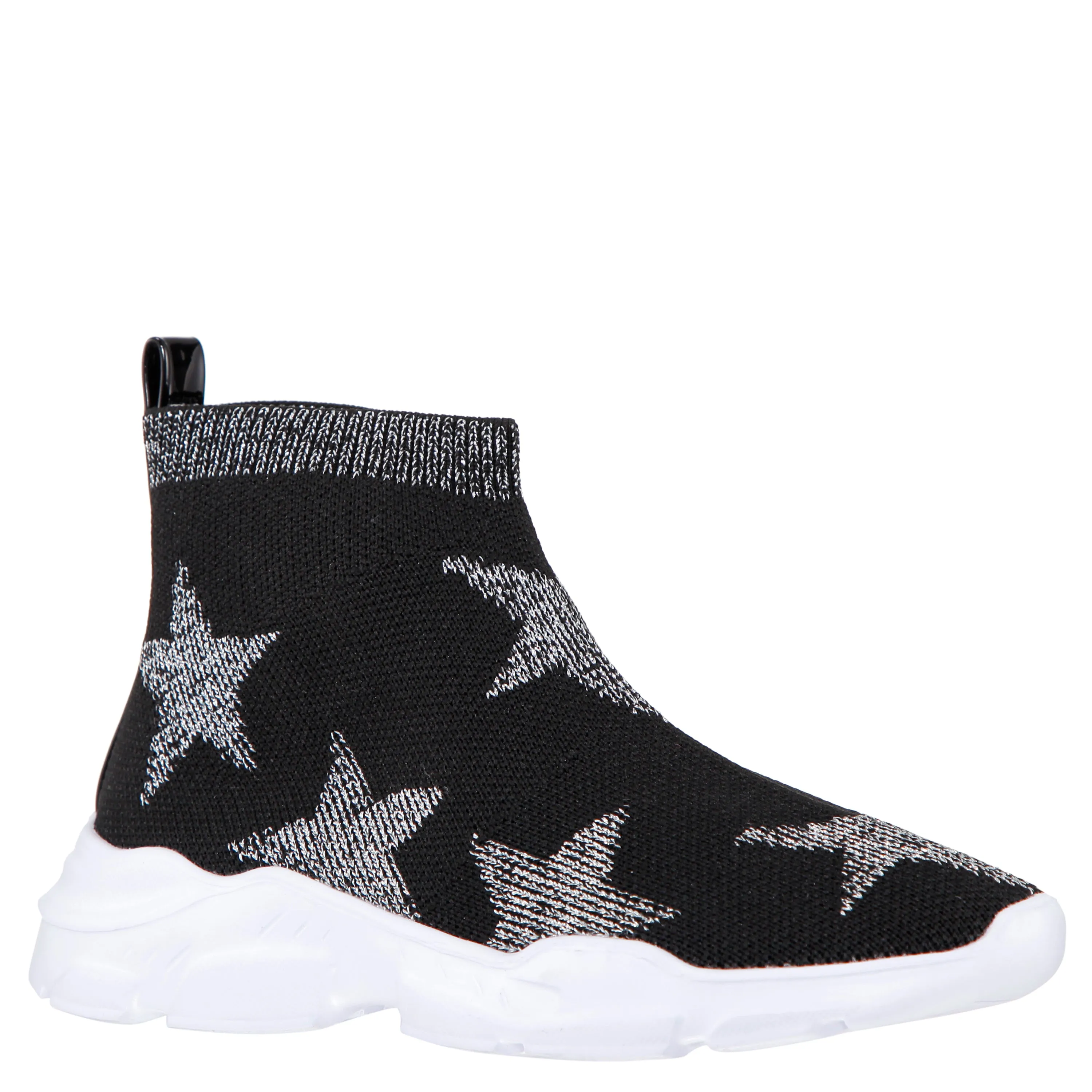 Knit High Top Sneaker