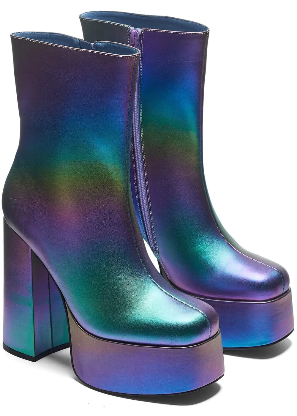 Koi Footwear Toiled Atmosphere Rainbow Platform Laarzen Multi