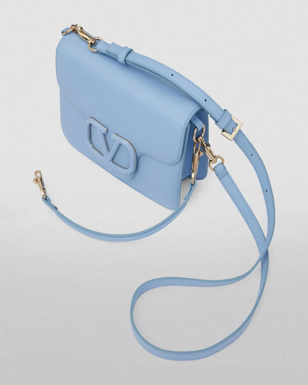 Loco Shoulder Bag in Popeline Blue