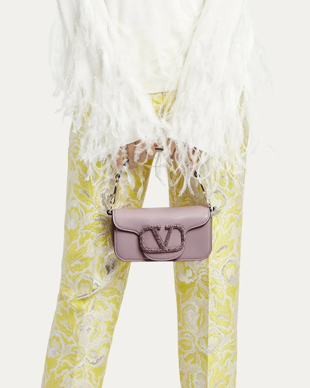 Loco Small Shoulder Bag in Lilac