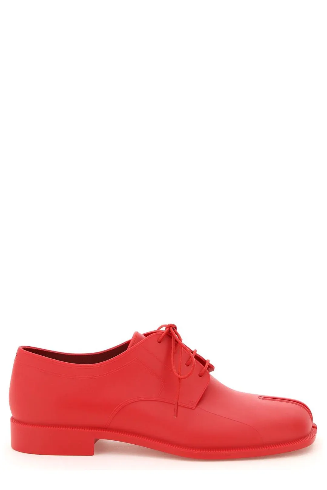 Maison Margiela Tabi-Toe Block Heel Lace-Up Shoes