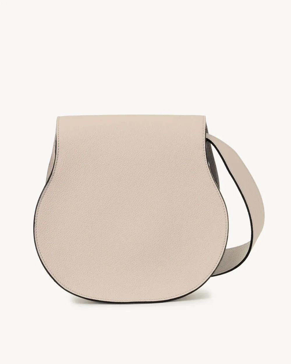 Marcie Saddle Bag in Cement Pink