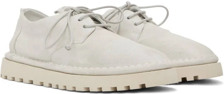 Marsèll White Gomme Sancrispa Alta Pomice Oxfords