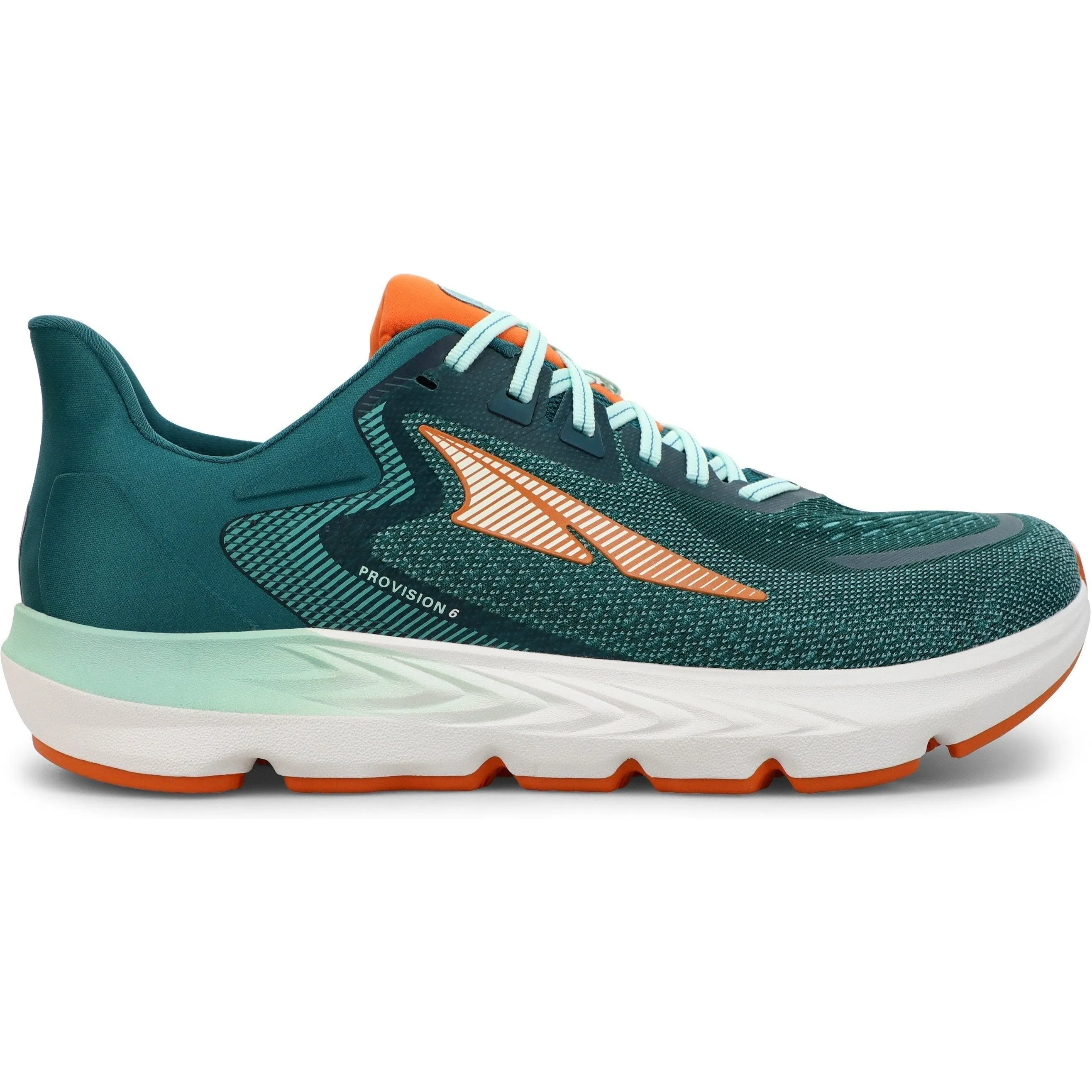 Men's Altra Provision 6, Teal/Green, 9 D Medium