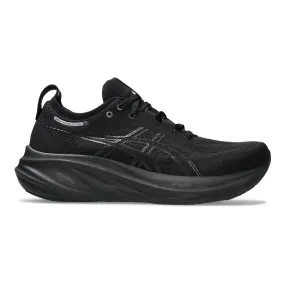 Men's Asics GEL-Nimbus 26, Black/Black, 11.5 2E Wide