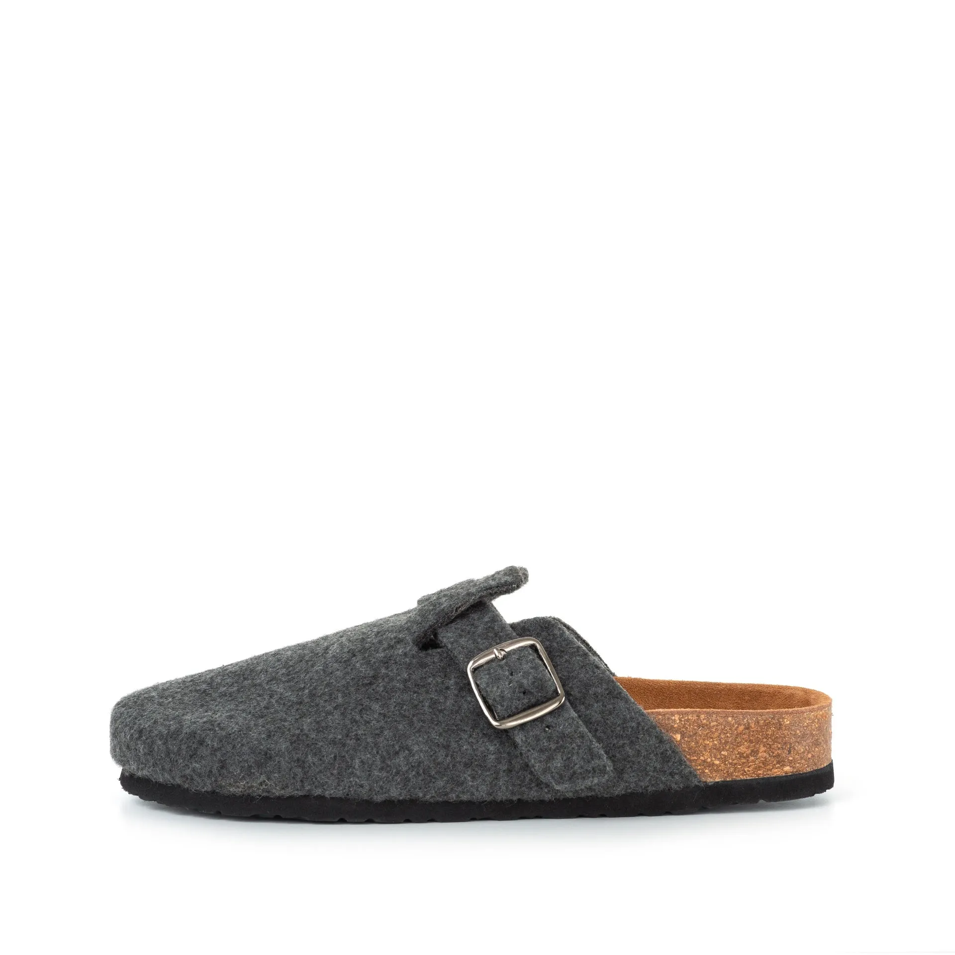 Men's Cedar Charcoal Felt Mule