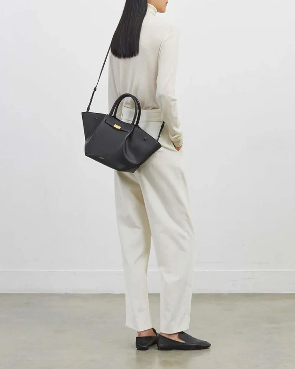 Midi New York Bag in Black