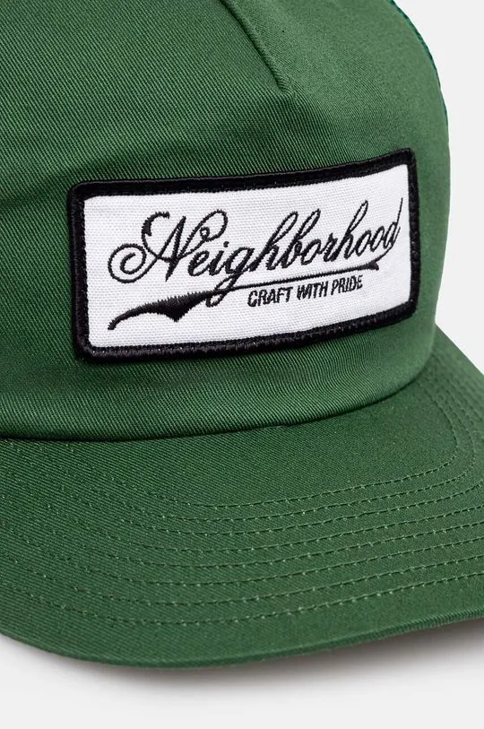 NEIGHBORHOOD cotton baseball cap Mesh Cap-1 green color 241YGNH.HT11