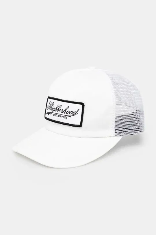 NEIGHBORHOOD cotton baseball cap Mesh Cap-1 white color 241YGNH.HT11