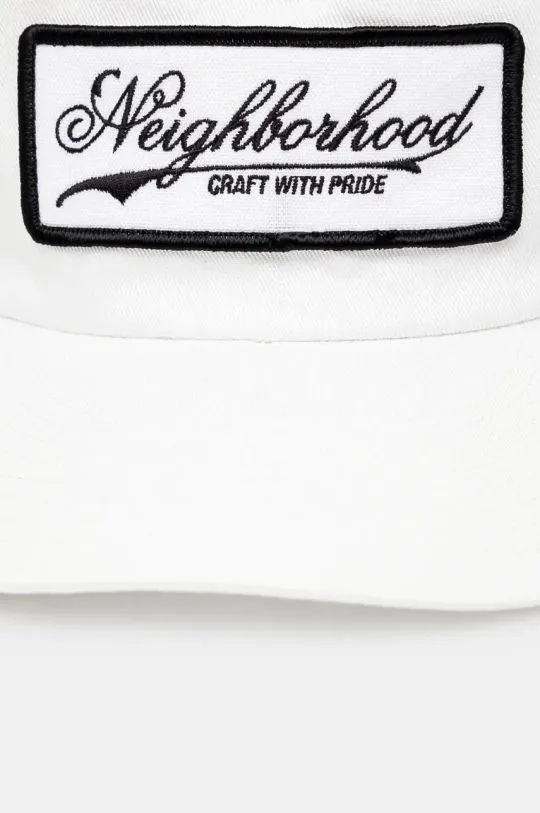 NEIGHBORHOOD cotton baseball cap Mesh Cap-1 white color 241YGNH.HT11