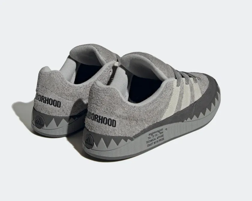 NEIGHBORHOOD x Adidas Adimatic Charcoal Solid Grey Stone HP6771