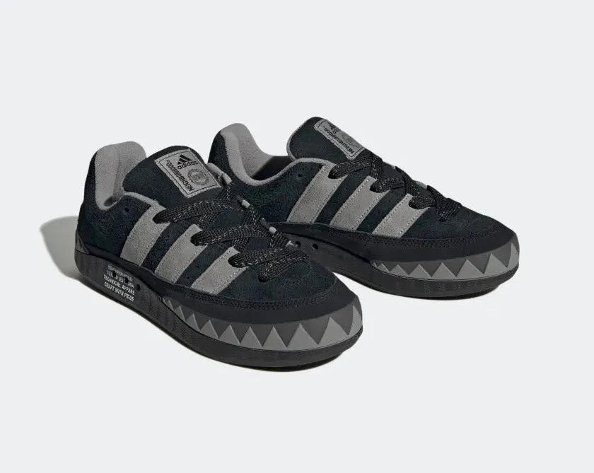 NEIGHBORHOOD x Adidas Adimatic Core Black Charcoal Solid Grey HP6770