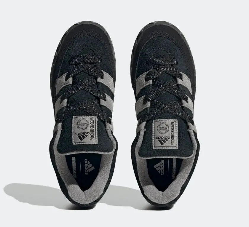 NEIGHBORHOOD x Adidas Adimatic Core Black Charcoal Solid Grey HP6770