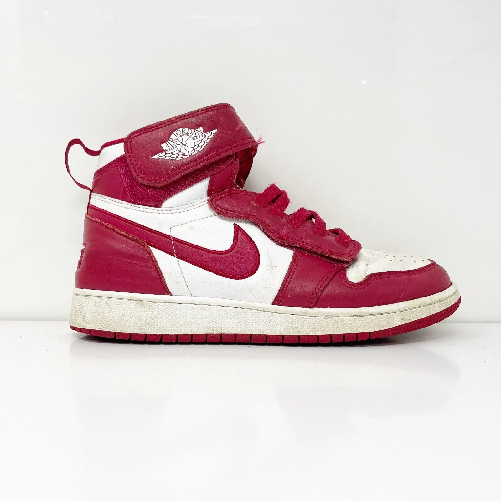 Nike Boys Air Jordan 1 High Flyease DC7986 White Basketball Shoes Sneakers 6.5Y