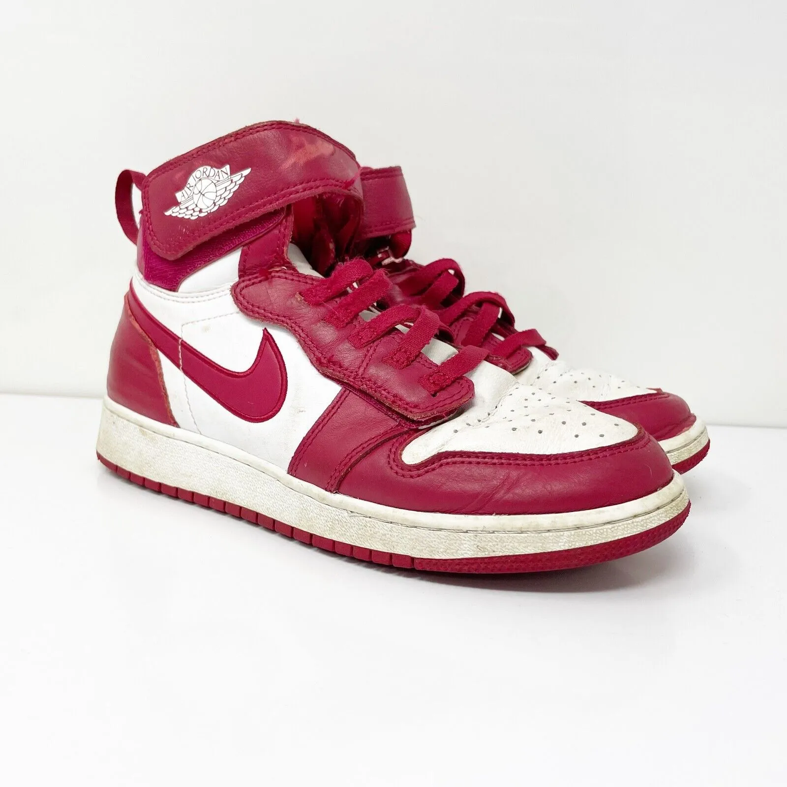 Nike Boys Air Jordan 1 High Flyease DC7986 White Basketball Shoes Sneakers 6.5Y