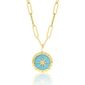 Ocean Compass Pendant