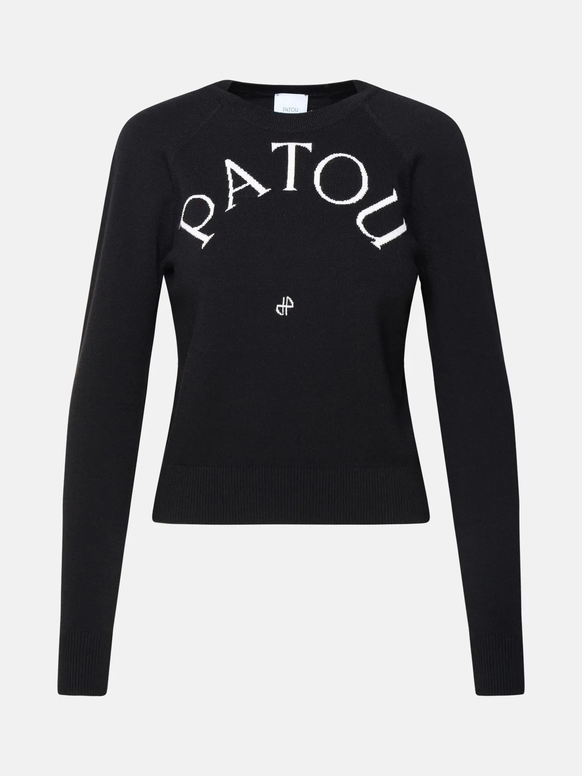 PATOU  |Crew Neck Wool Long Sleeves Plain Logo V-neck & Crew neck