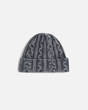 Patta Cold Dyed Cable Knitted Beanie