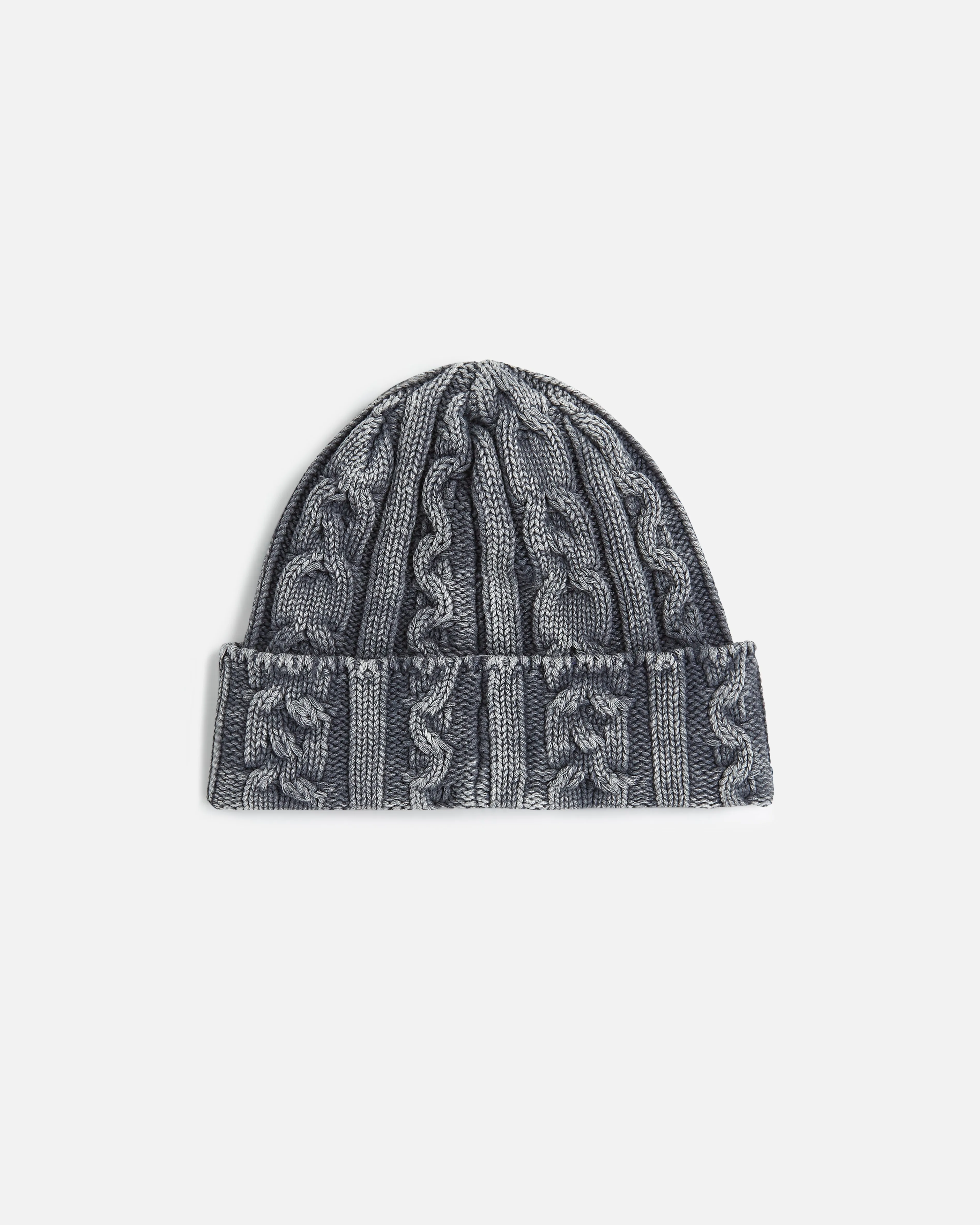 Patta Cold Dyed Cable Knitted Beanie