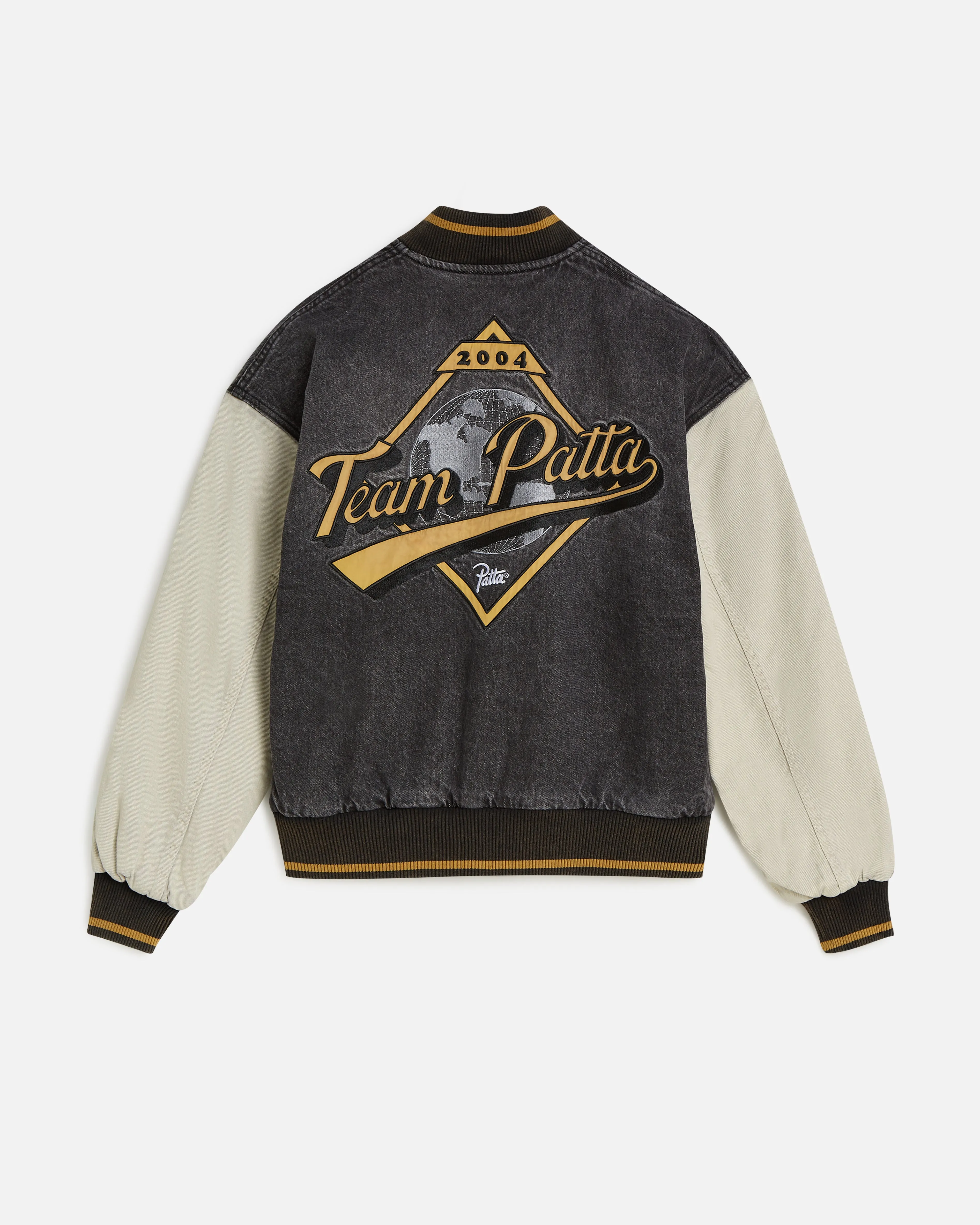 Patta Homerun Denim Varsity Jacket