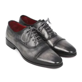 Paul Parkman Cap Toe Oxfords Black / Gray