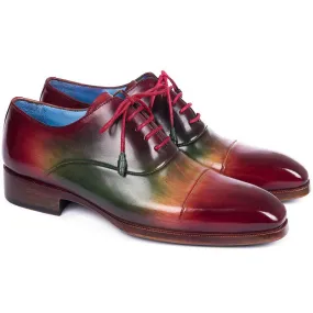 Paul Parkman Leather Captoe Oxfords Multicolor