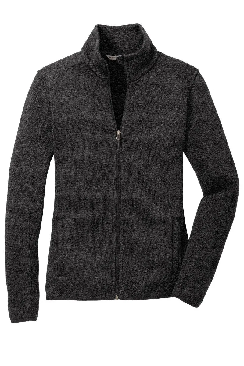 Port Authority Women's Sweater Fleece Jacket