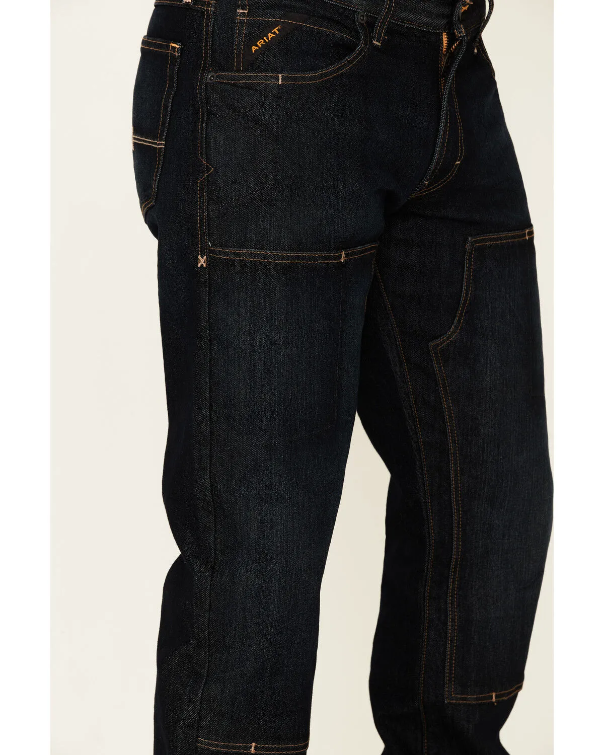 Product Name:  Ariat Men's Rebar Blackstone M5 Durastretch Basic Double Front Straight Leg Work Jeans