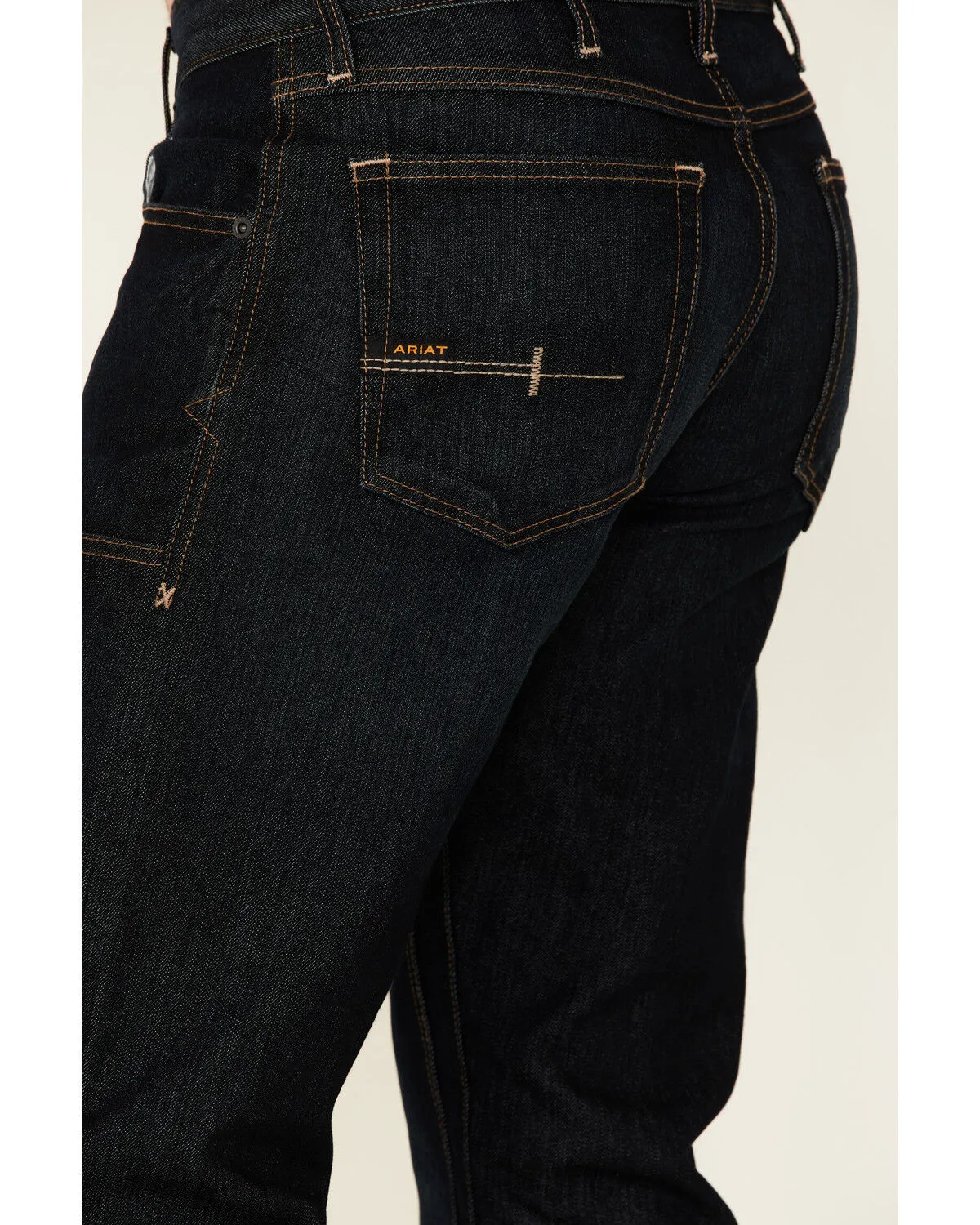 Product Name:  Ariat Men's Rebar Blackstone M5 Durastretch Basic Double Front Straight Leg Work Jeans