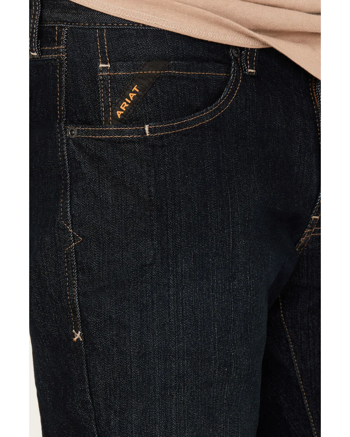 Product Name:  Ariat Men's Rebar M4 Blackstone Durastretch Basic Stackable Straight Work Jeans