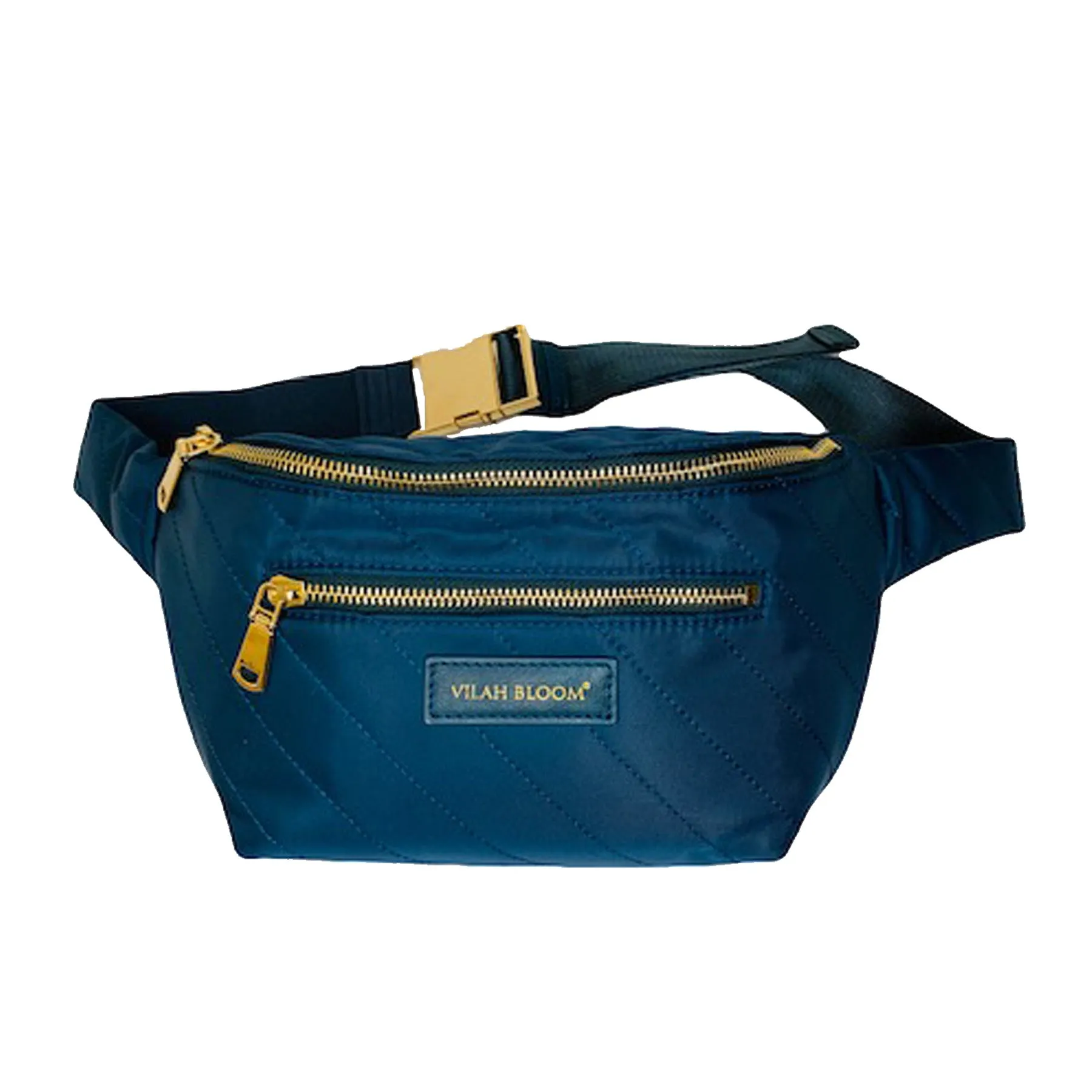 Quilted Nylon Sling/Fanny Pack- New Navy