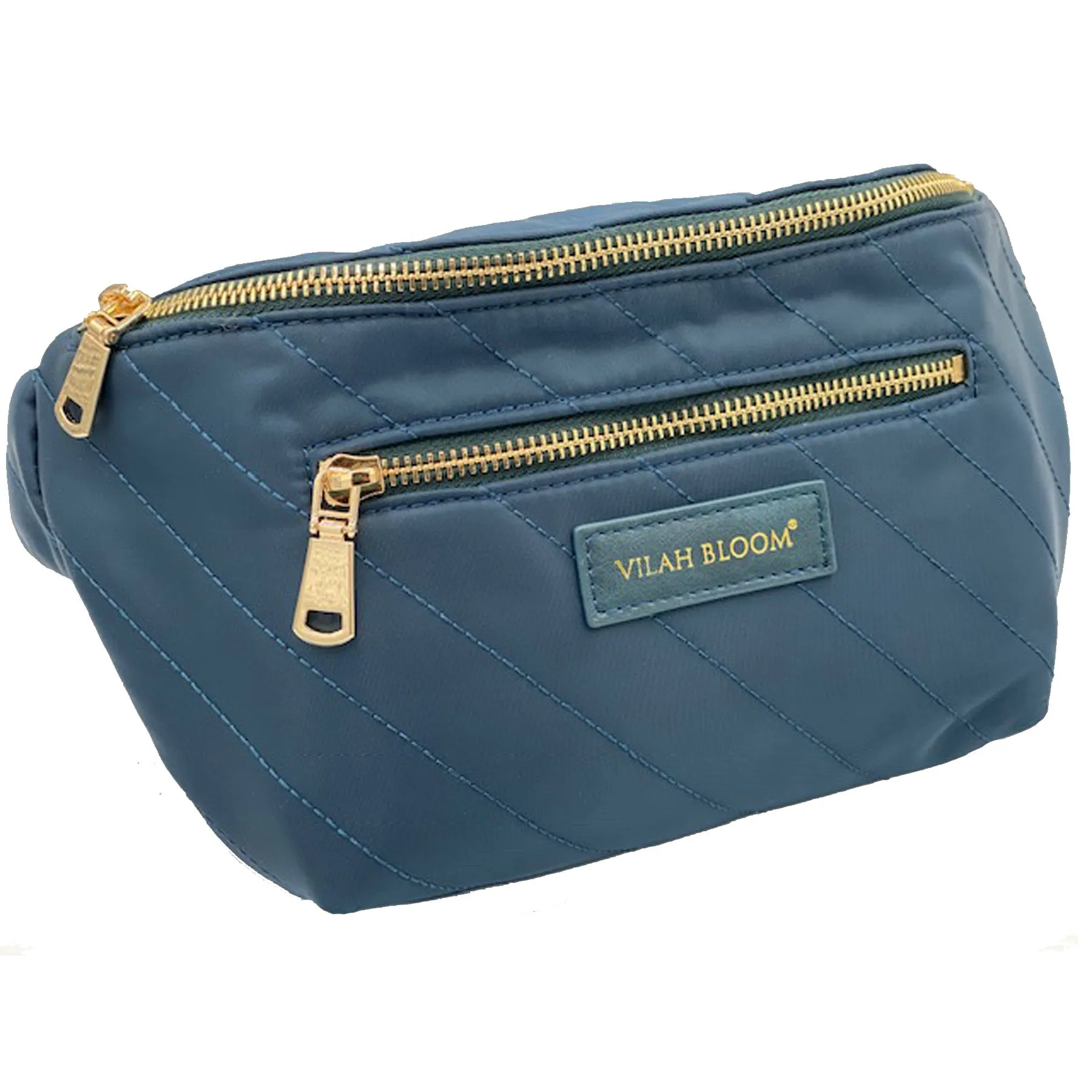 Quilted Nylon Sling/Fanny Pack- New Navy