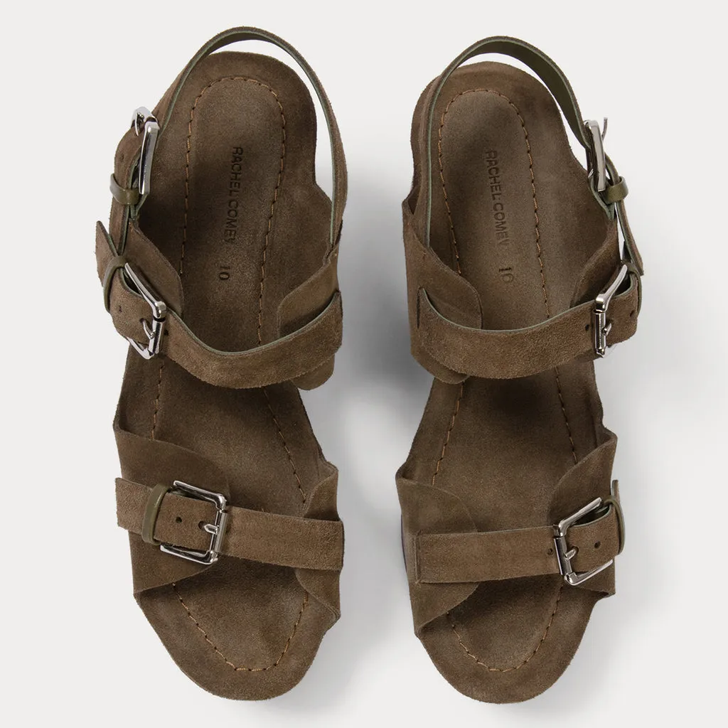 Rachel Comey Woman Richi Sandal Clogs Seaweed Brown