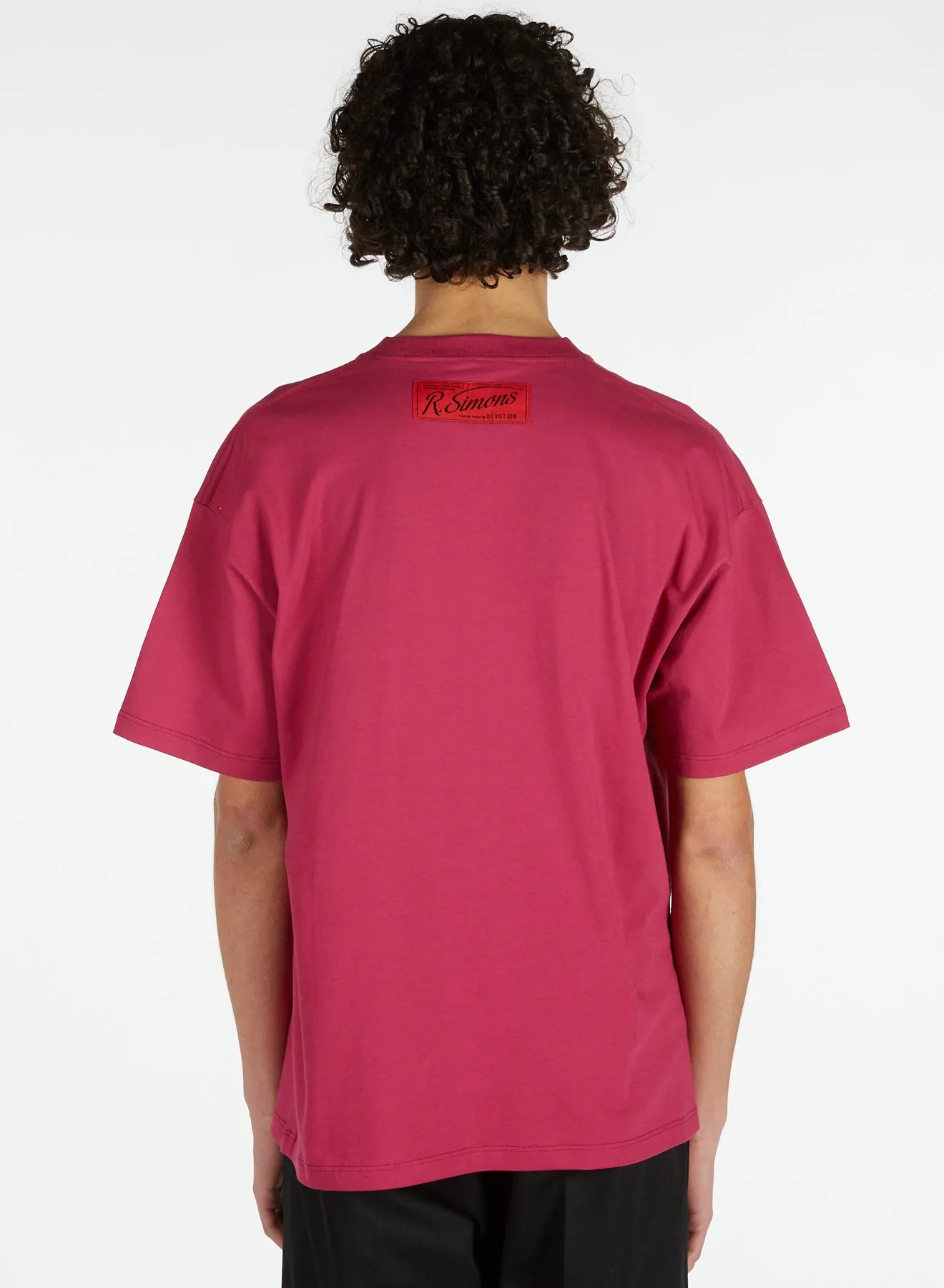 Raf Simons Blair Nebraska Graphic-print T-Shirt (Fuchsia)