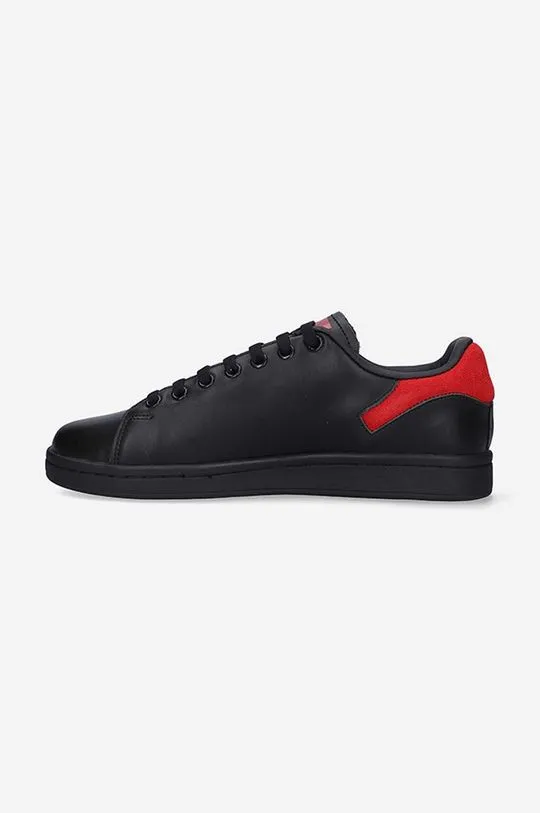 Raf Simons leather sneakers Orion black color