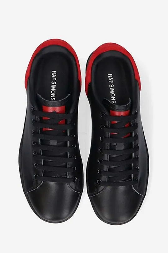 Raf Simons leather sneakers Orion black color